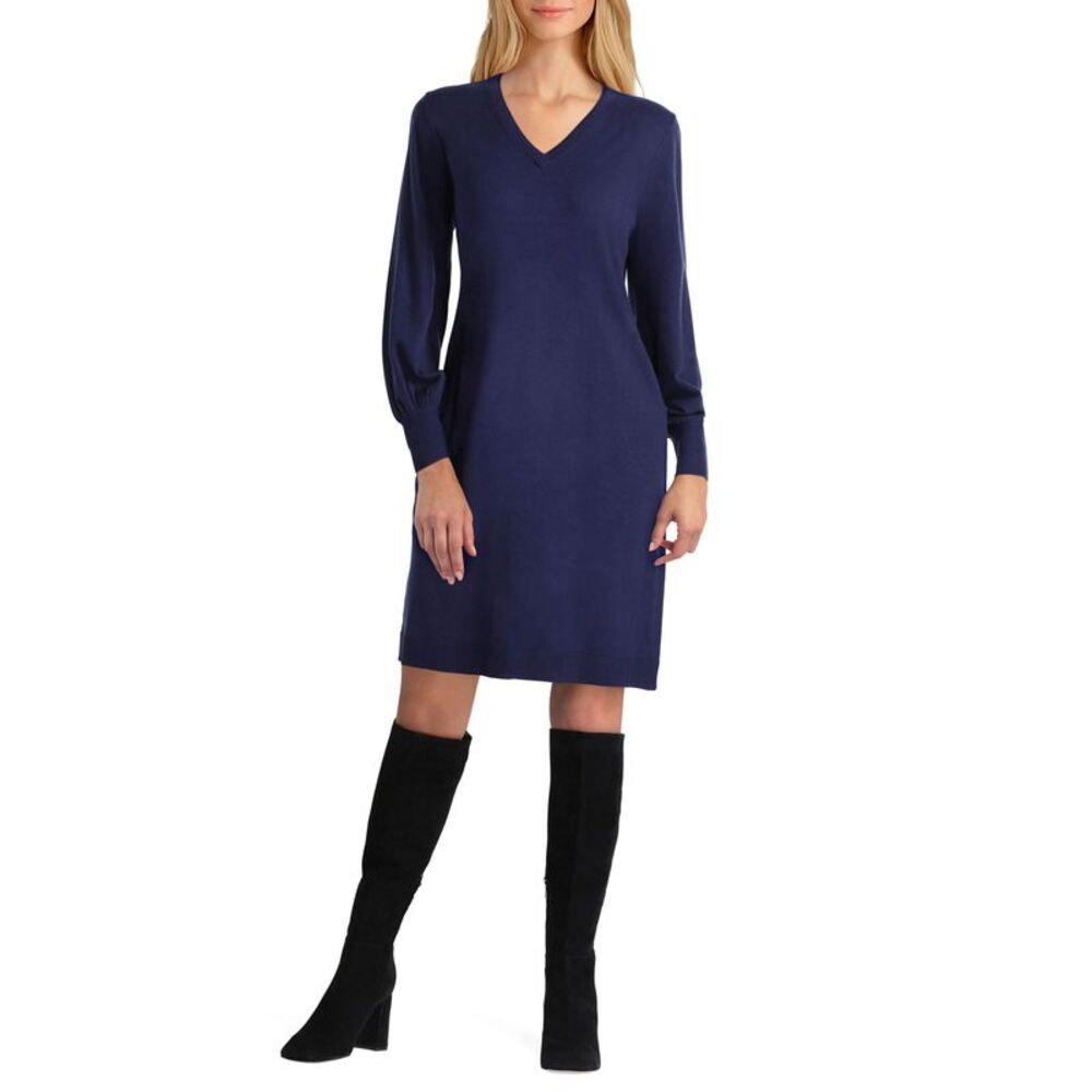 Isaac Mizrahi Womens Sweater Dress